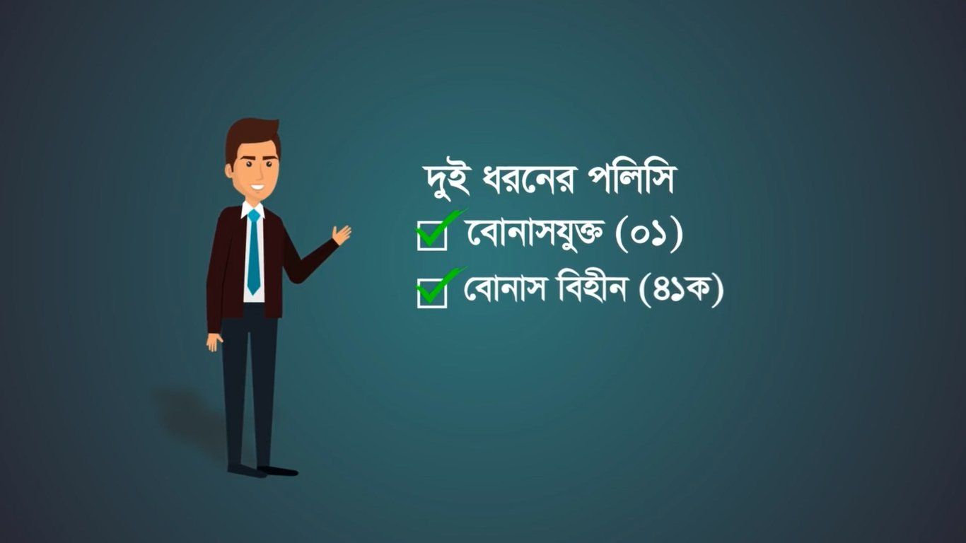 সঞ্চয়ী বীমা - পরিকল্প নং ০১ ও ৪১ক (একক বীমা)